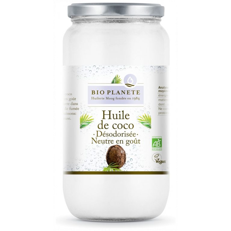 OLEJ KOKOSOWY BEZWONNY BIO 950 ml - BIO PLANETE