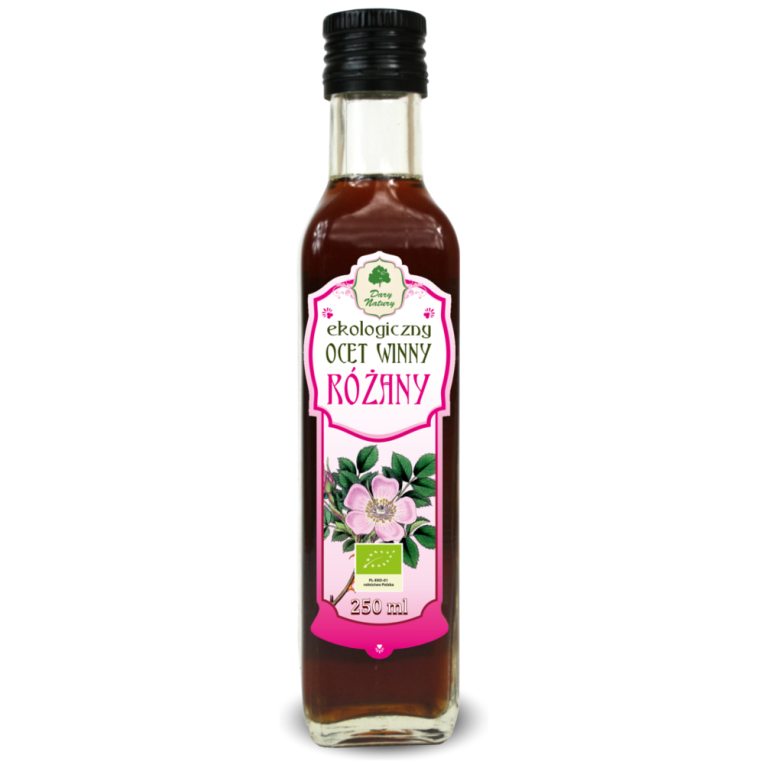 OCET WINNY RÓŻANY BIO 250 ml - DARY NATURY