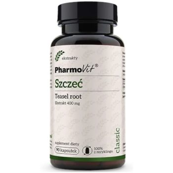 SZCZEĆ POSPOLITA EKSTRAKT (400 mg) BEZGLUTENOWA 90 KAPSUŁEK - PHARMOVIT (CLASSIC)