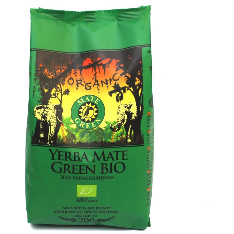 YERBA MATE GREEN BIO 200 g - ORGANIC MATE GREEN