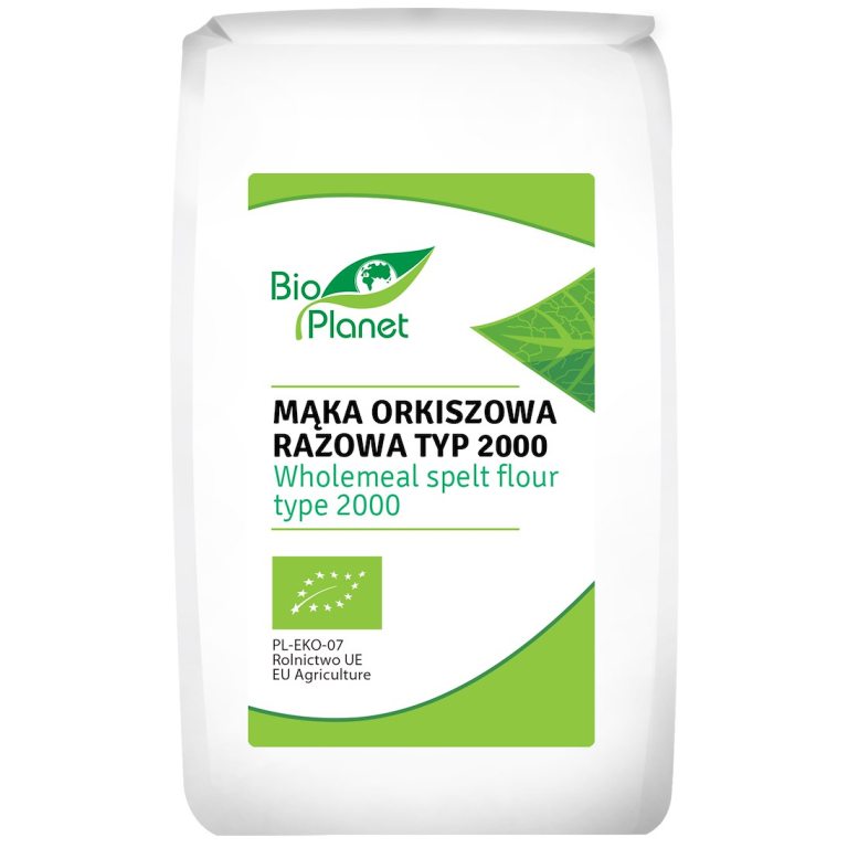 MĄKA ORKISZOWA RAZOWA TYP 2000 BIO 1 kg - BIO PLANET