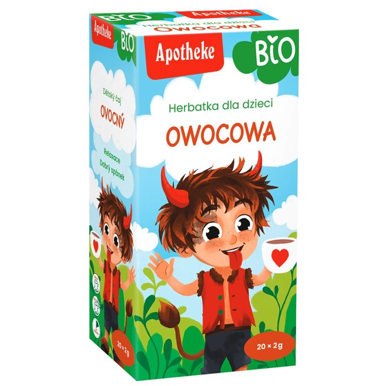 HERBATKA DLA DZIECI - OWOCOWA BIO (20 x 2 g) 40 g - APOTHEKE