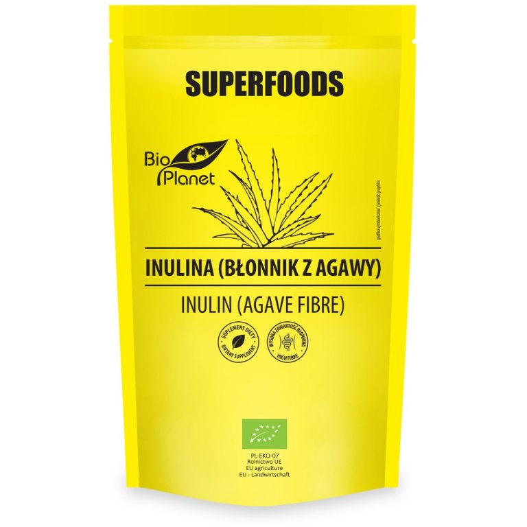 INULINA (BŁONNIK Z AGAWY) BIO 250 g - BIO PLANET SUPERFOODS