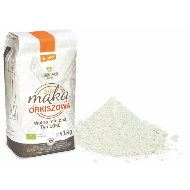 MĄKA ORKISZOWA TYP 1050 DEMETER BIO 1 kg - JUCHOWO