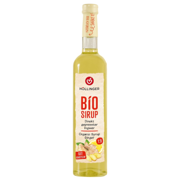 SYROP IMBIROWO - CYTRYNOWY BIO 500 ml - HOLLINGER
