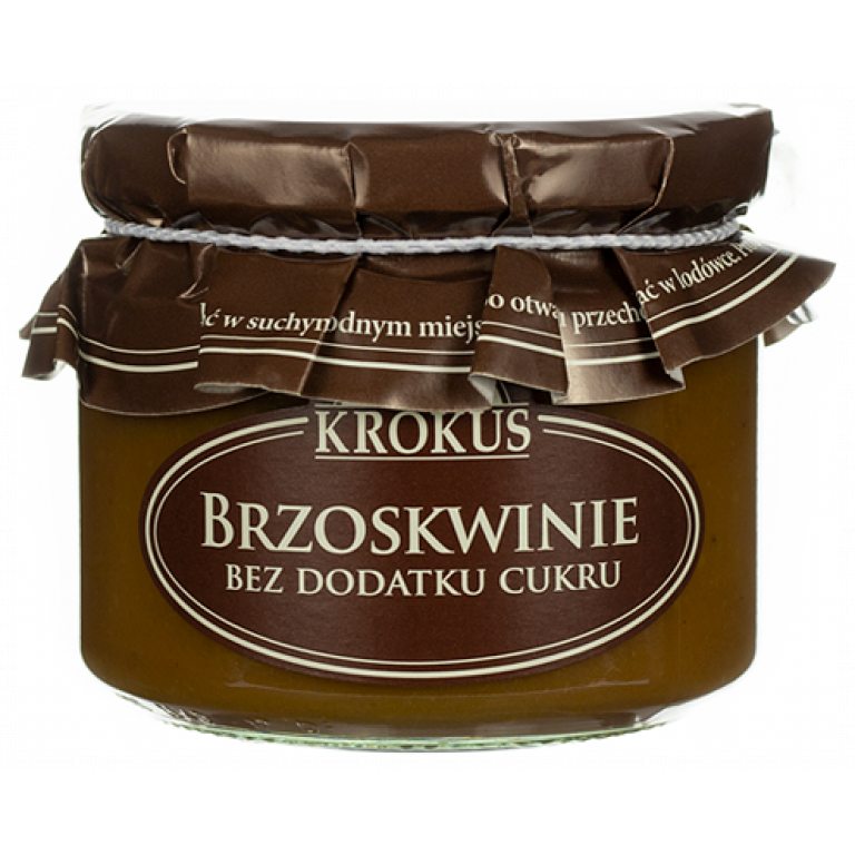 BRZOSKWINIE BEZ DODATKU CUKRU 310 g - KROKUS