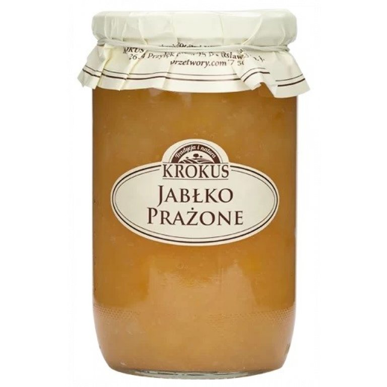 JABŁKA PRAŻONE BEZGLUTENOWE 700 g - KROKUS