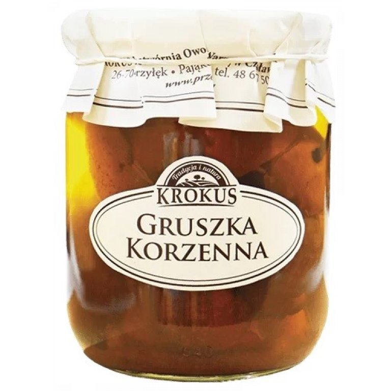 GRUSZKI W ZALEWIE KORZENNEJ 530 g (270 g) - KROKUS