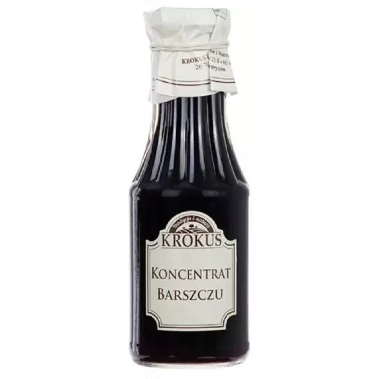 BARSZCZ CZERWONY BEZGLUTENOWY KONCENTRAT 280 ml - KROKUS