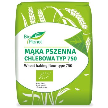 MĄKA PSZENNA CHLEBOWA TYP 750 BIO 1 kg - BIO PLANET