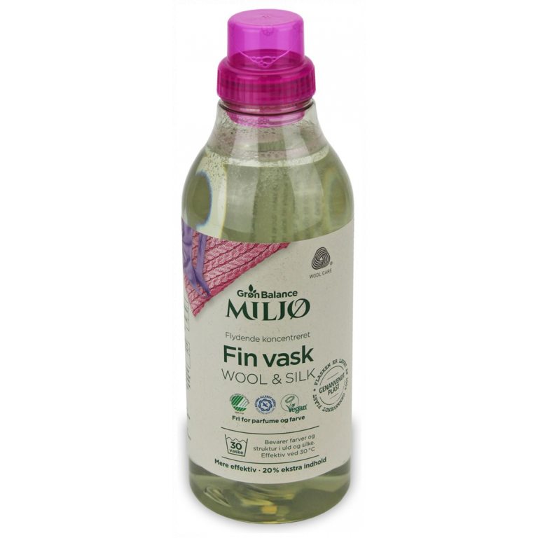 PŁYN DO PRANIA WEŁNIANYCH I JEDWABNYCH TKANIN ECO (KONCENTRAT) 900 ml (30 PRAŃ) - GRON BALANCE