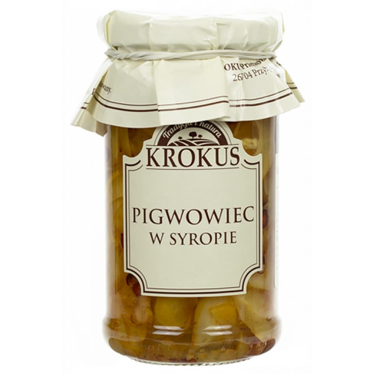 PIGWOWIEC W SYROPIE BEZGLUTENOWY 240 g (80 g) - KROKUS