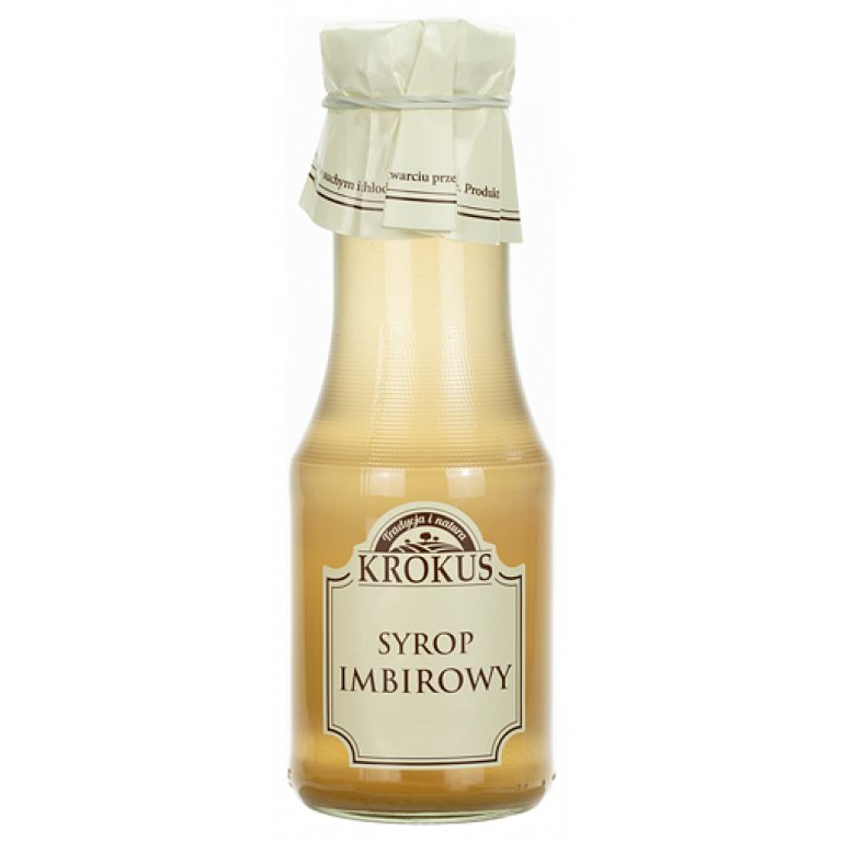 SYROP IMBIROWY BEZGLUTENOWY 355 g (280 ml) - KROKUS