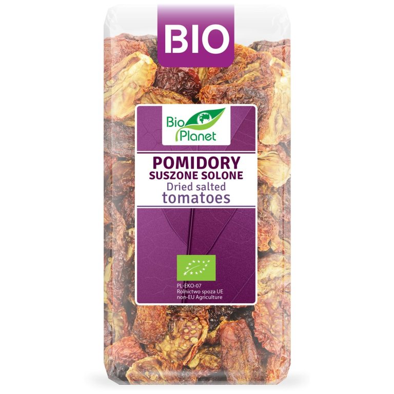 POMIDORY SUSZONE SOLONE BIO 150 g - BIO PLANET