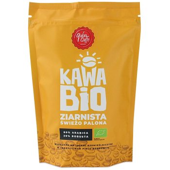 KAWA ZIARNISTA ARABICA/ROBUSTA BIO 250 g - QUBA CAFFE