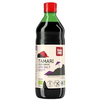 SOS SOJOWY TAMARI 50 % MNIEJ SOLI BEZGLUTENOWY BIO 500 ml - LIMA