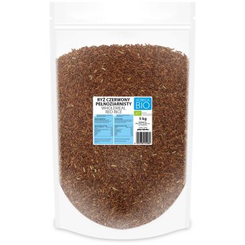 RYŻ CZERWONY PEŁNOZIARNISTY BIO 5 kg - HORECA (BIO PLANET)