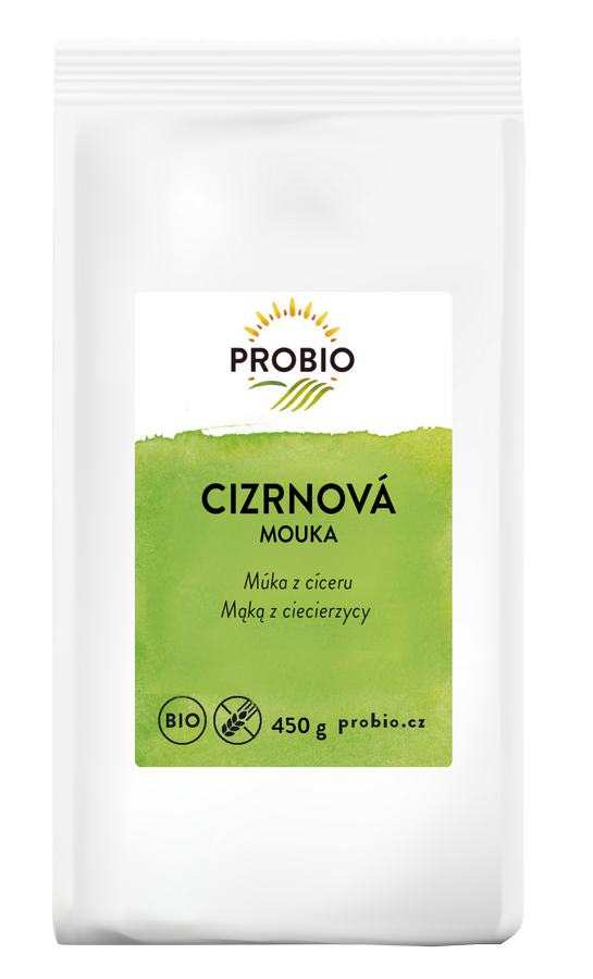 MĄKA Z CIECIERZYCY BEZGLUTENOWA BIO 450 g - PROBIO