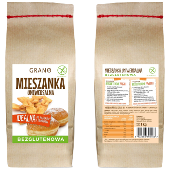 MIESZANKA UNIWERSALNA BEZGLUTENOWA 1 kg - GRANO