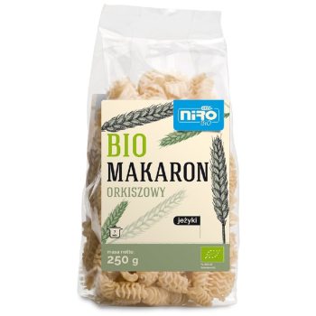 MAKARON (ORKISZOWY) JEŻYKI BIO 250 g - NIRO