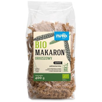 MAKARON (ORKISZOWY RAZOWY) SPIRELLI BIO 400 g - NIRO