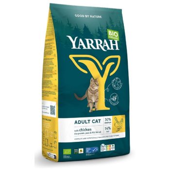 (DLA KOTA DOROSŁEGO) KARMA Z KURCZAKIEM BIO 800 g - YARRAH