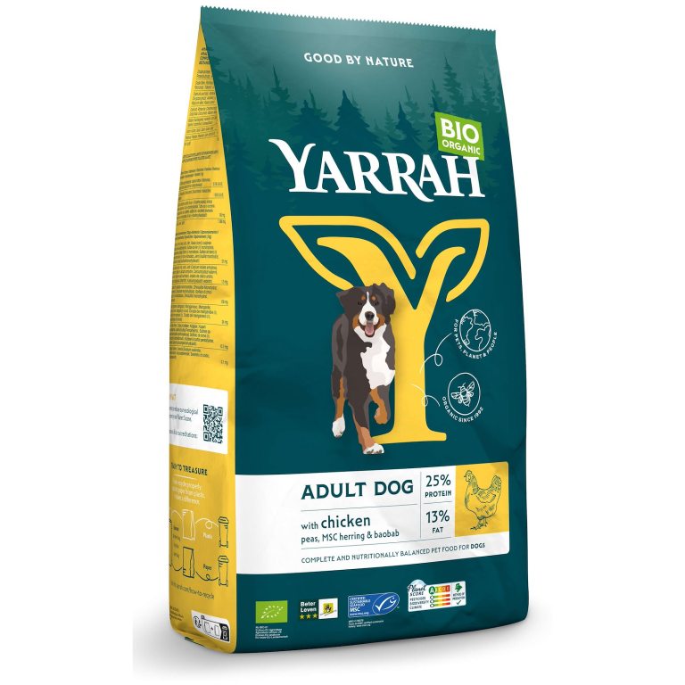 (DLA PSA DOROSŁEGO) KARMA Z KURCZAKIEM BIO 2 kg - YARRAH
