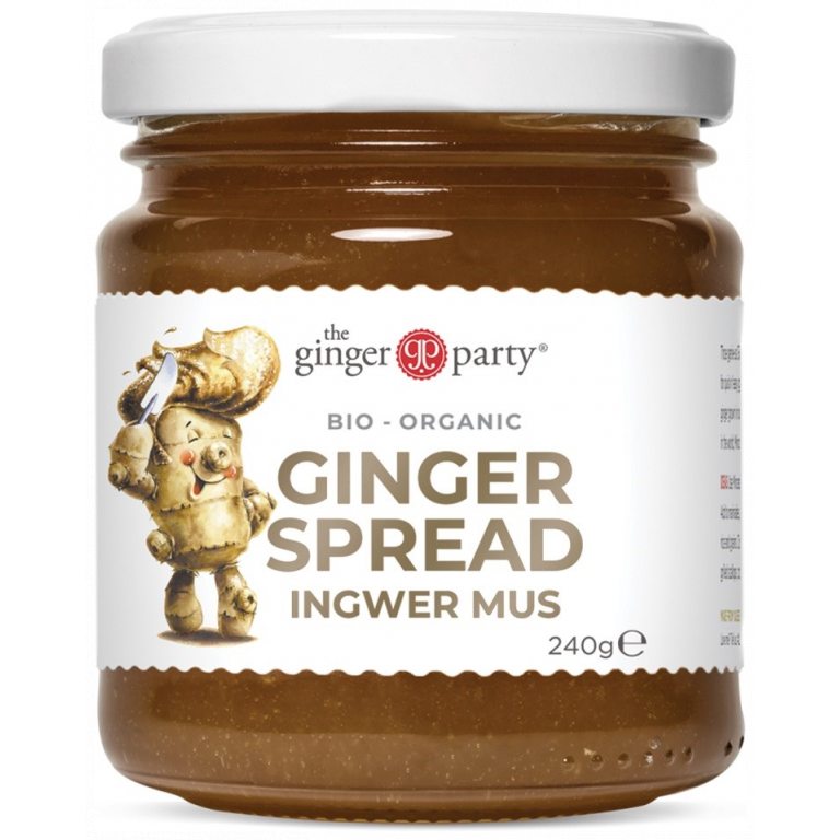 DŻEM IMBIROWY BIO 240 g - GINGER PEOPLE