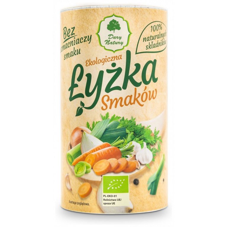 PRZYPRAWA ŁYŻKA SMAKÓW BIO 150 g - DARY NATURY