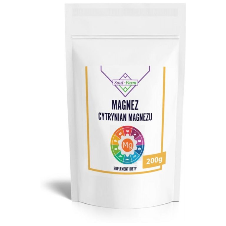CYTRYNIAN MAGNEZU PROSZEK 200 g - SOUL FARM
