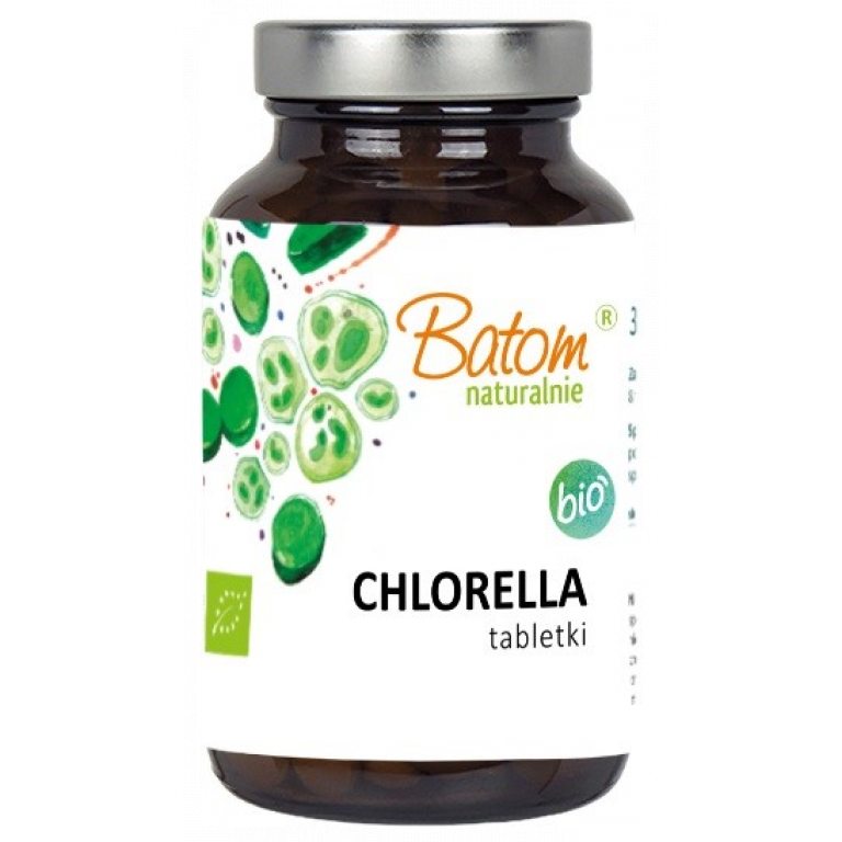 CHLORELLA BIO (400 mg) 300 TABLETEK - BATOM