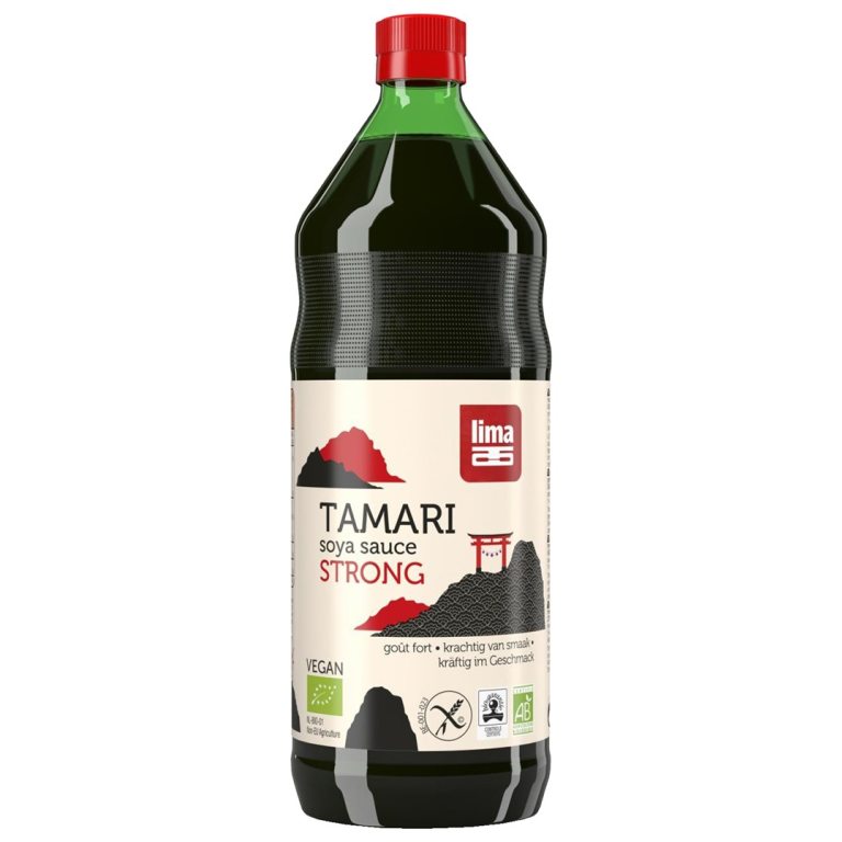 SOS SOJOWY TAMARI MOCNY BEZGLUTENOWY BIO 500 ml - LIMA