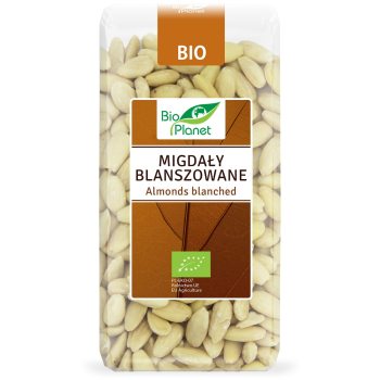 MIGDAŁY BLANSZOWANE BIO 350 g - BIO PLANET