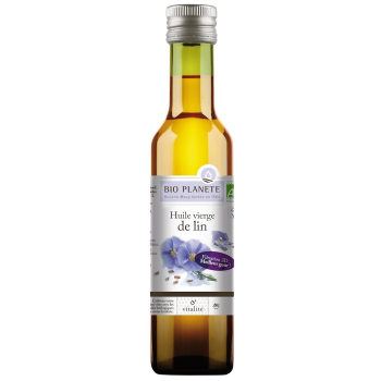 OLEJ LNIANY TŁOCZONY NA ZIMNO BIO 250 ml - BIO PLANETE