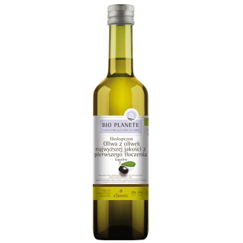 OLIWA Z OLIWEK EXTRA VIRGIN ŁAGODNA BIO 500 ml - BIO PLANETE