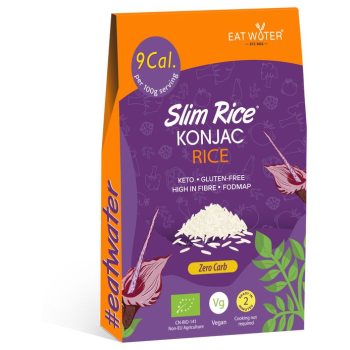 MAKARON (KONJAC) W KSZTAŁCIE RYŻU BEZGLUTENOWY BIO 270 g (200 g ) - SLIM (EAT WATER)