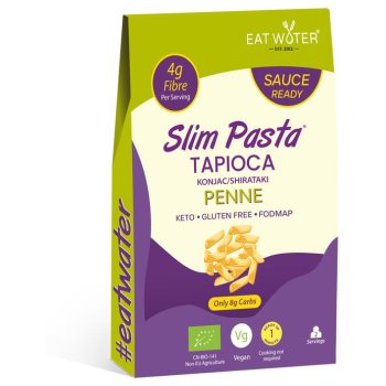 MAKARON (Z TAPIOKI I KONJAC) PENNE BEZGLUTENOWY BIO 200 g - SLIM (EAT WATER)