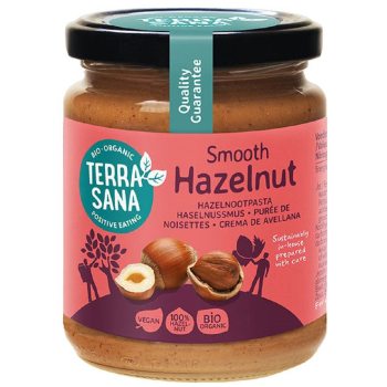 KREM Z PRAŻONYCH ORZECHÓW LASKOWYCH BIO 250 g - TERRASANA
