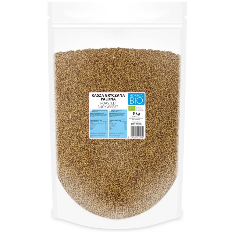KASZA GRYCZANA PALONA BIO 5 kg - HORECA (BIO PLANET)
