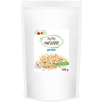 PŁATKI OWSIANE GÓRSKIE BEZGLUTENOWE 500 g - DENVER FOOD