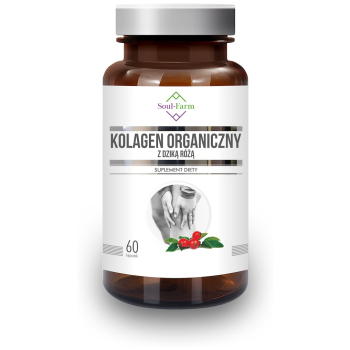 KOLAGEN RYBI Z DZIKĄ RÓŻĄ 60 KAPSUŁEK - SOUL FARM