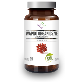 WAPNO ORGANICZNE (800 mg) 60 KAPSUŁEK - SOUL FARM