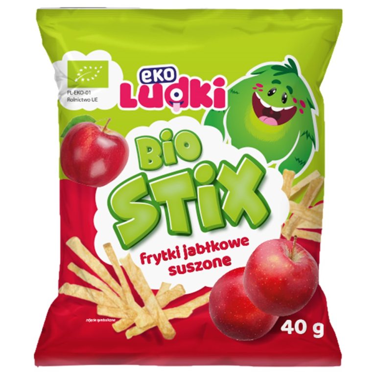 FRYTKI JABŁKOWE SUSZONE BIO 40 g - EKO LUDKI