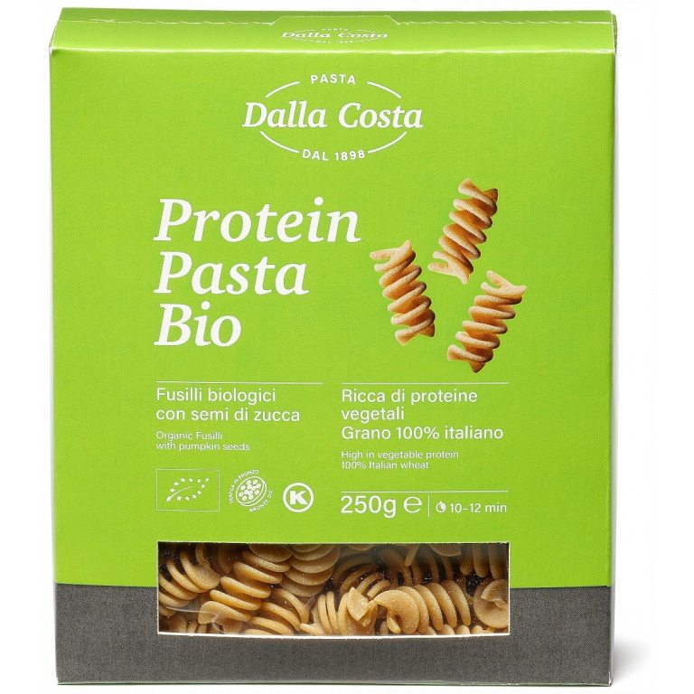 MAKARON (SEMOLINOWY Z DYNIĄ) PROTEINOWY BIO 250 g - DALLA COSTA