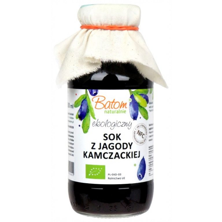 SOK Z JAGODY KAMCZACKIEJ NFC BIO 330 ml - BATOM