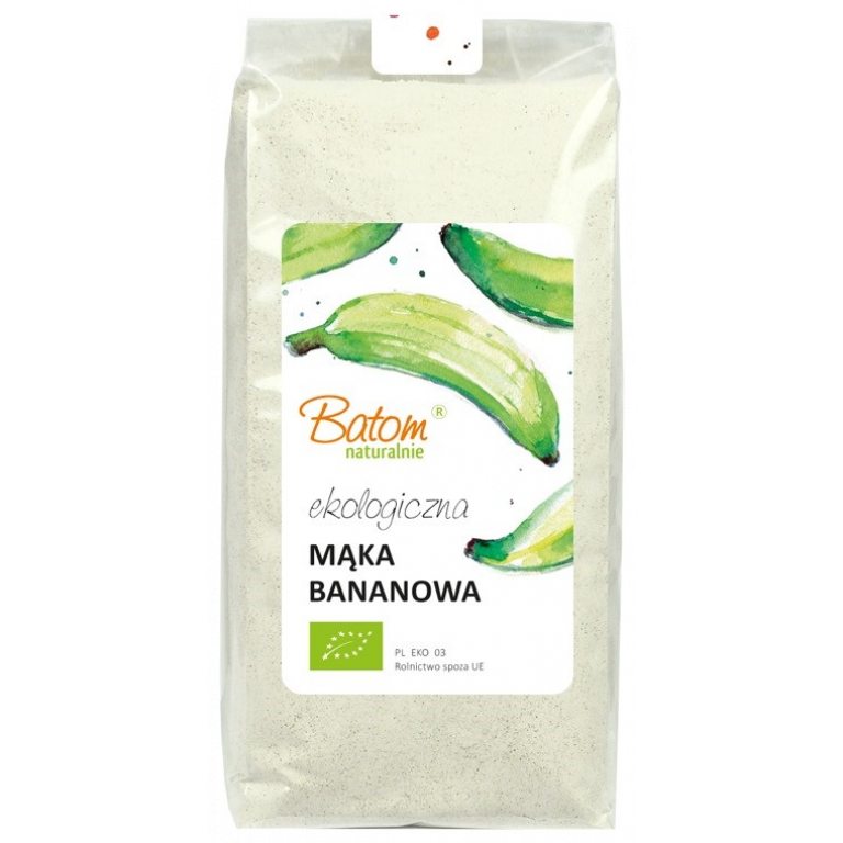 MĄKA BANANOWA BIO 500 g - BATOM