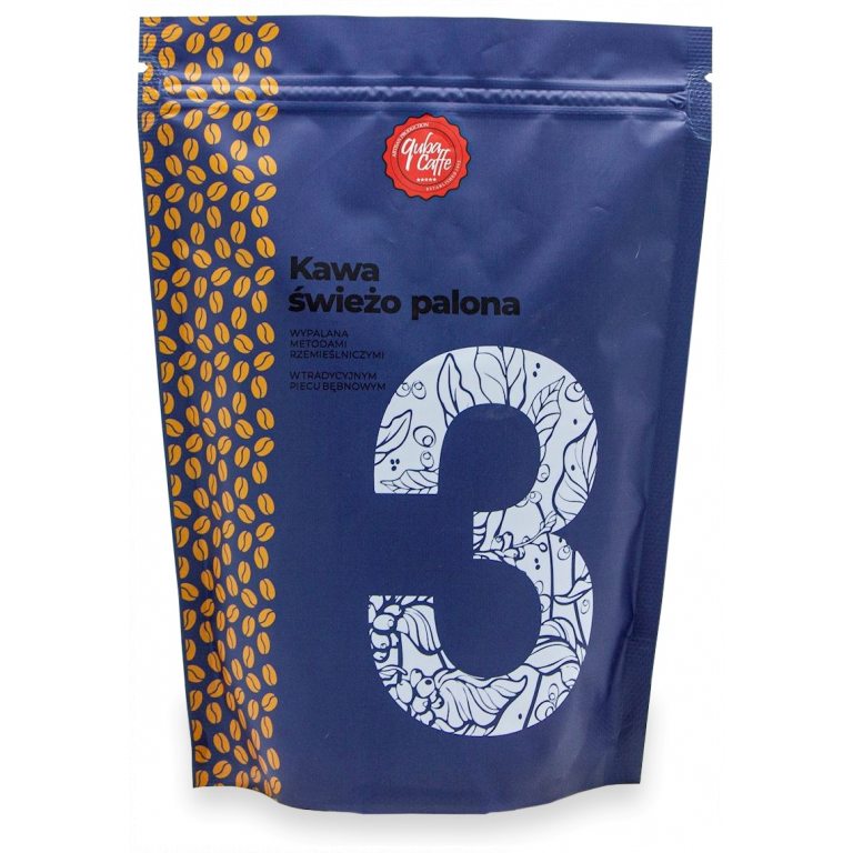 KAWA ZIARNISTA ARABICA/ROBUSTA (NO.3) 250 g - QUBA CAFFE