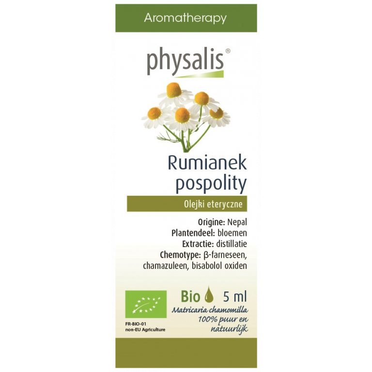 OLEJEK ETERYCZNY RUMIANEK POSPOLITY BIO 5 ml - PHYSALIS