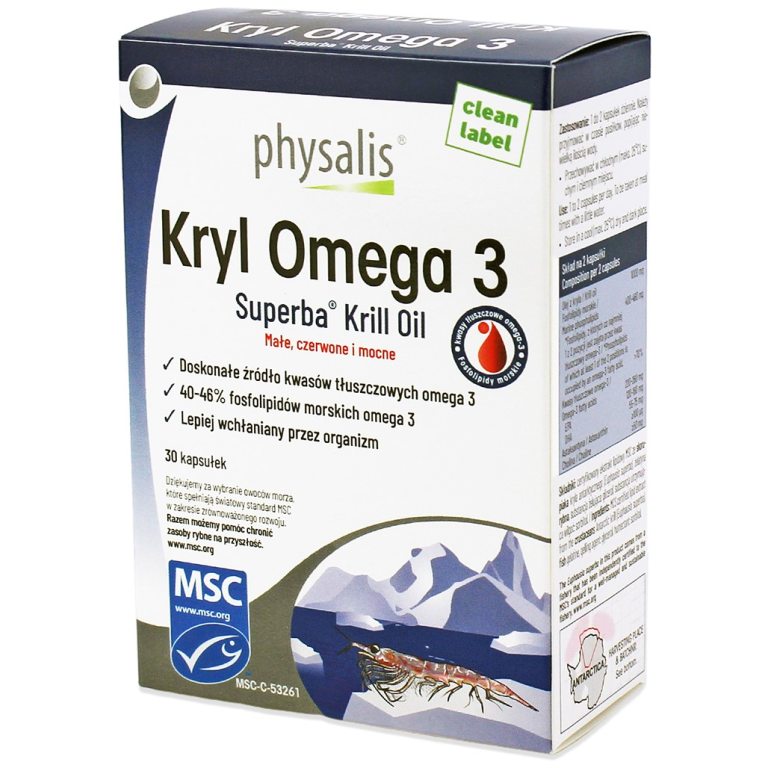 KRYL OMEGA 3 30 KAPSUŁEK - PHYSALIS