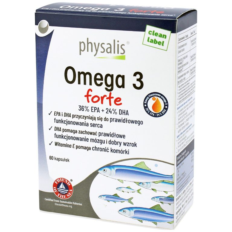 OMEGA 3 FORTE 60 KAPSUŁEK - PHYSALIS